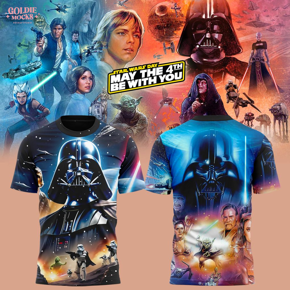 Star Wars Day May 4Th Be With You 2025 T-Shirt Star Wars Day May 4Th Be With You 2025 T-Shirt