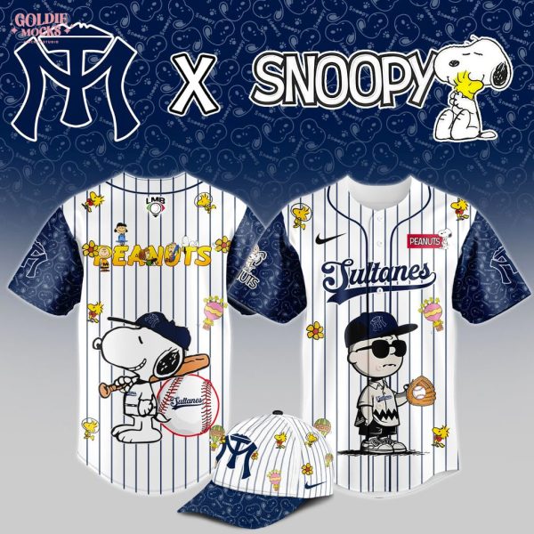 Sultanes de Monterrey x Snoopy 2025 Jersey