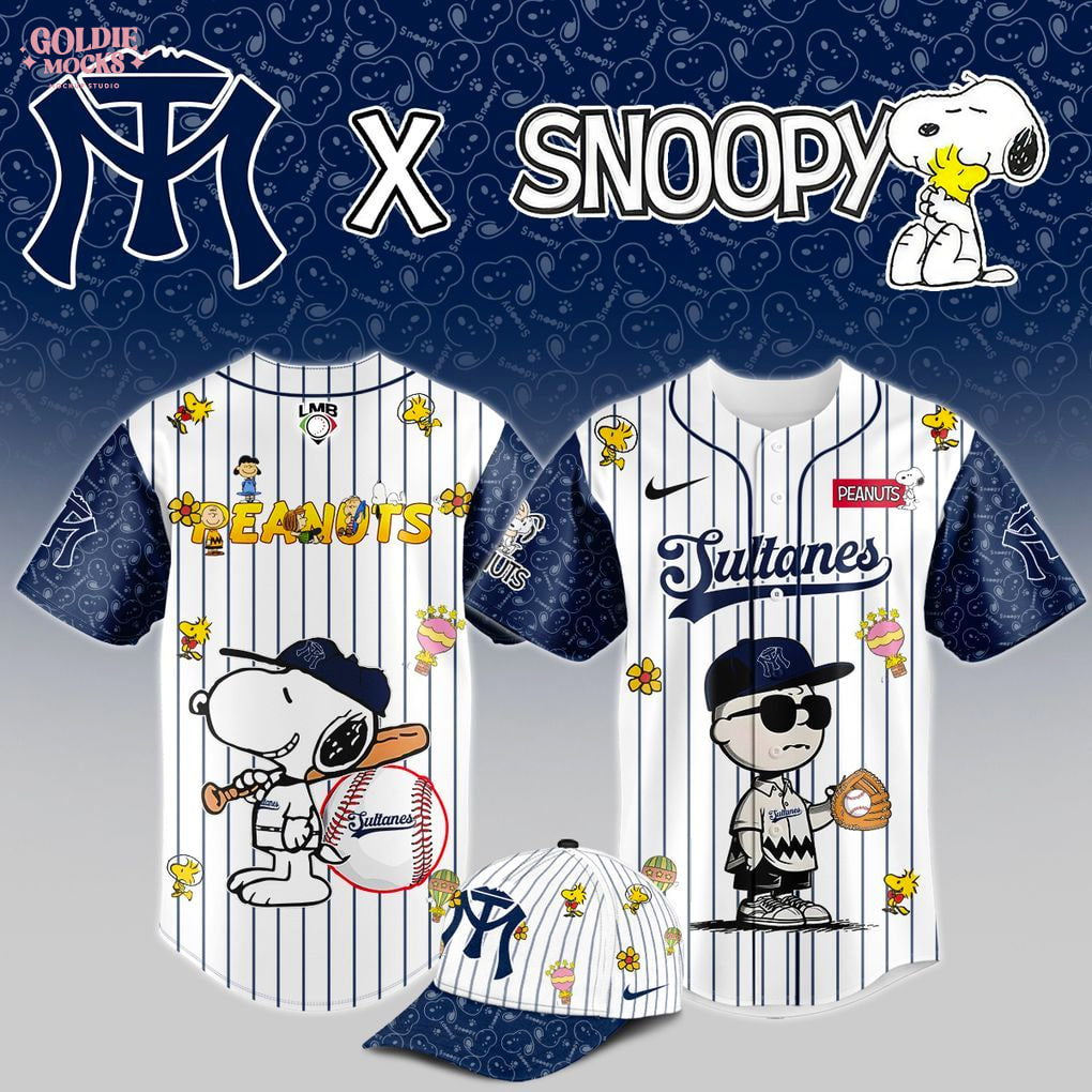 Sultanes de Monterrey x Snoopy 2025 Jersey Sultanes de Monterrey x Snoopy 2025 Jersey