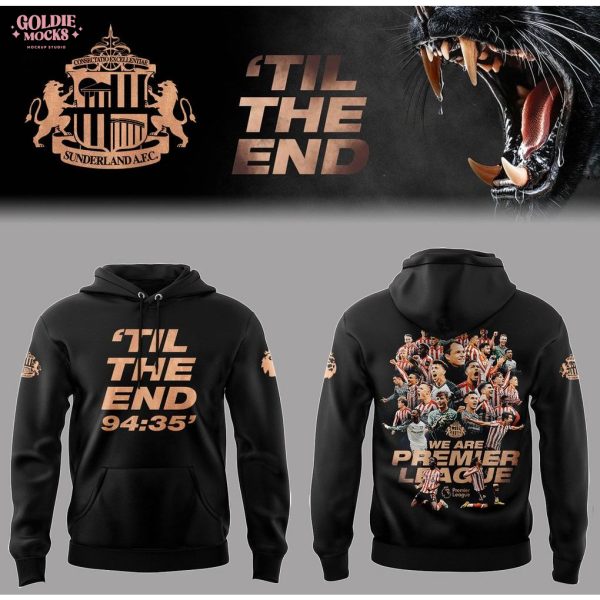 Sunderland AFC Till the End Champions 2025 T-Shirt