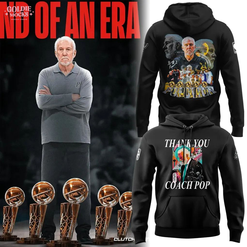 Thank you Gregg Popovich 2025 Hoodie Thank you Gregg Popovich 2025 Hoodie