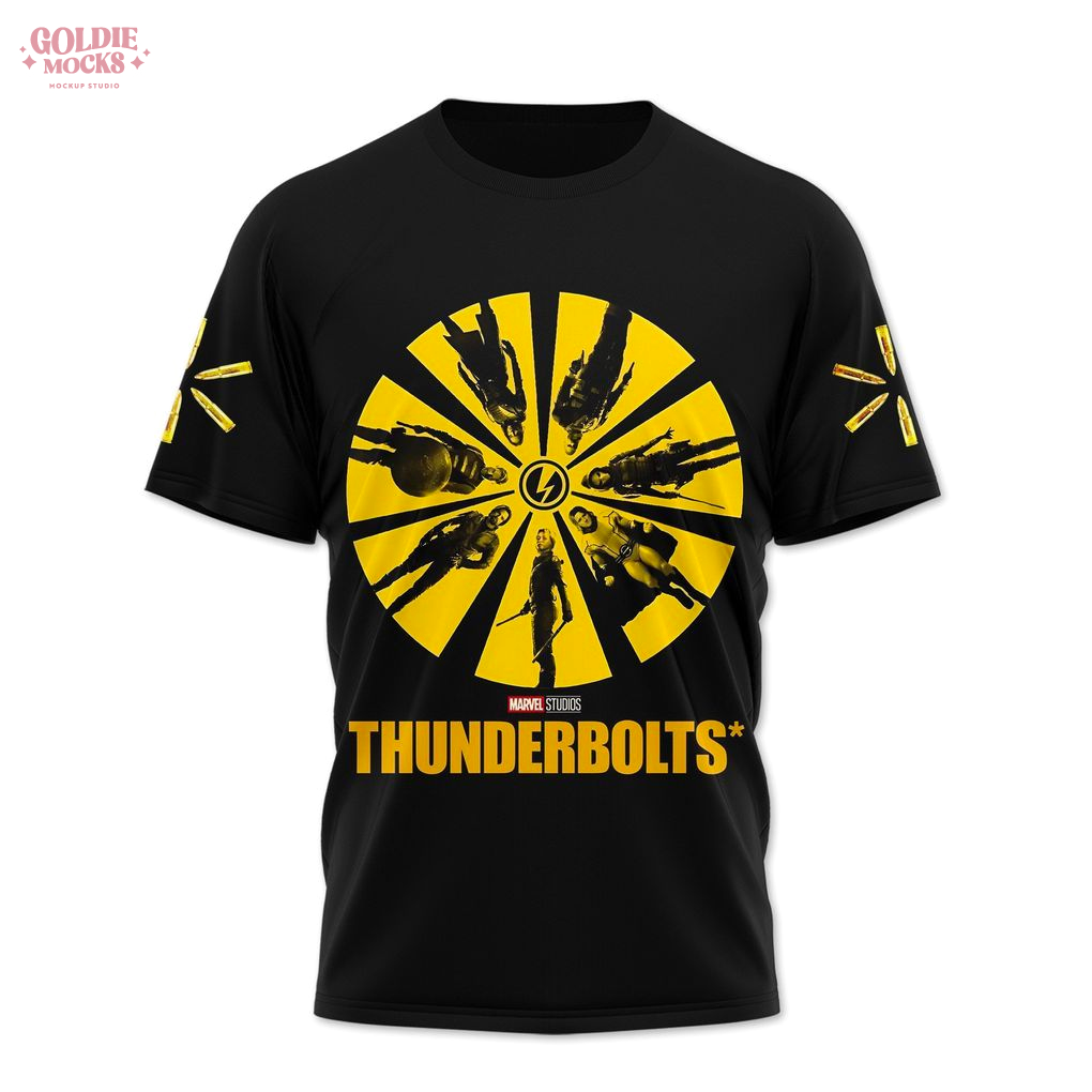 Thunderbolts 2025 Not Super Not Heroes Not Giving 3D T-Shirt Thunderbolts 2025 Not Super Not Heroes Not Giving 3D T-Shirt