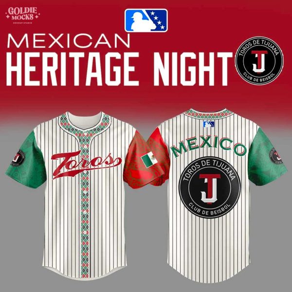 Tijuana Toros Mexican Heritage Night 2025 Jersey