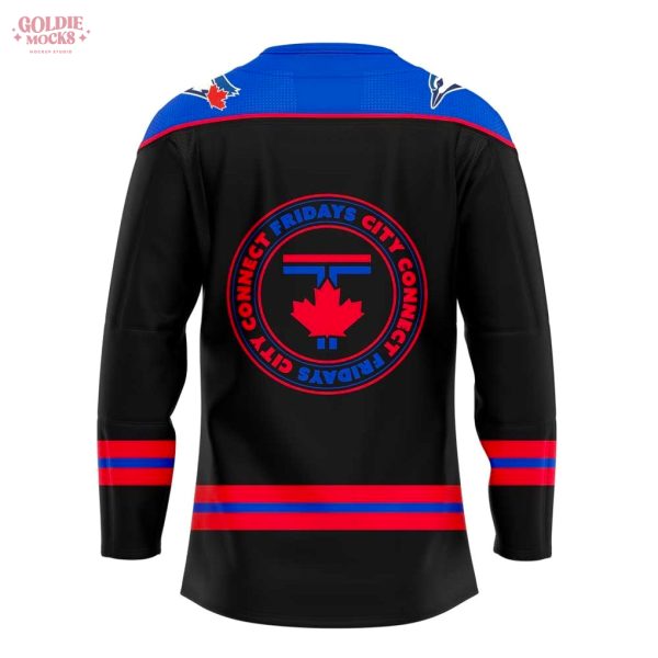 Toronto Blue Jays 2025 City Connect Fridays Hockey Jersey