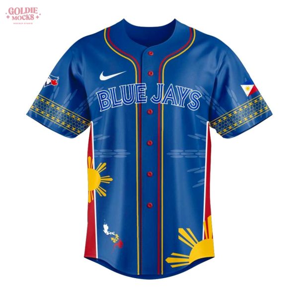 Toronto Blue Jays Filipino Heritage Night 2025 Blue Custom Jersey