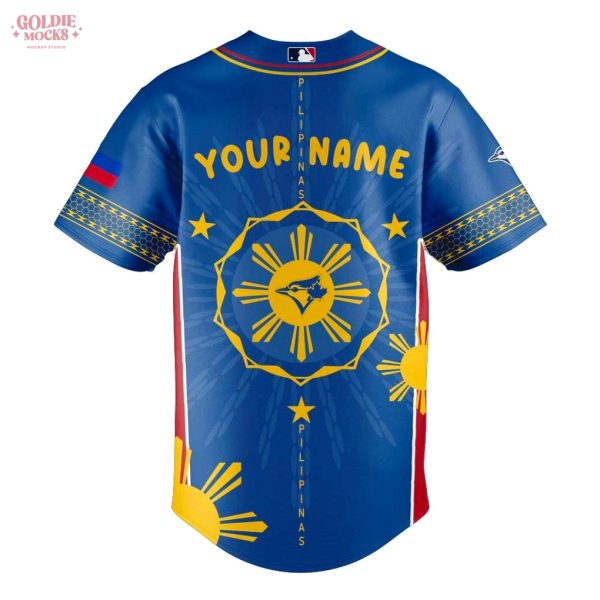 Toronto Blue Jays Filipino Heritage Night 2025 Blue Custom Jersey