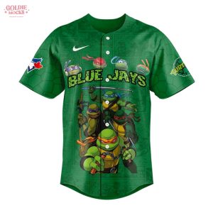 Toronto Blue Jays Ninja Turtles 2025 Special Jersey