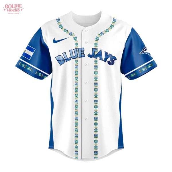 Toronto Blue Jays Salvadoran Heritage Night 2025 Jersey