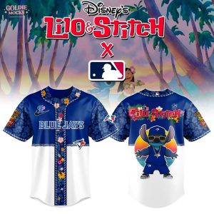 Toronto Blue Jays x Lilo & Stitch Summer 2025 Jersey