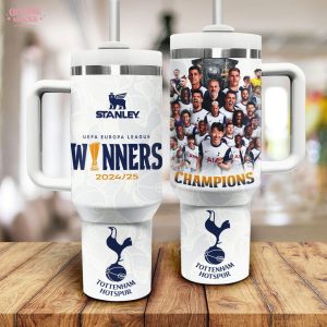 Tottenham Hotspur 2025 Winners UEFA Tumbler