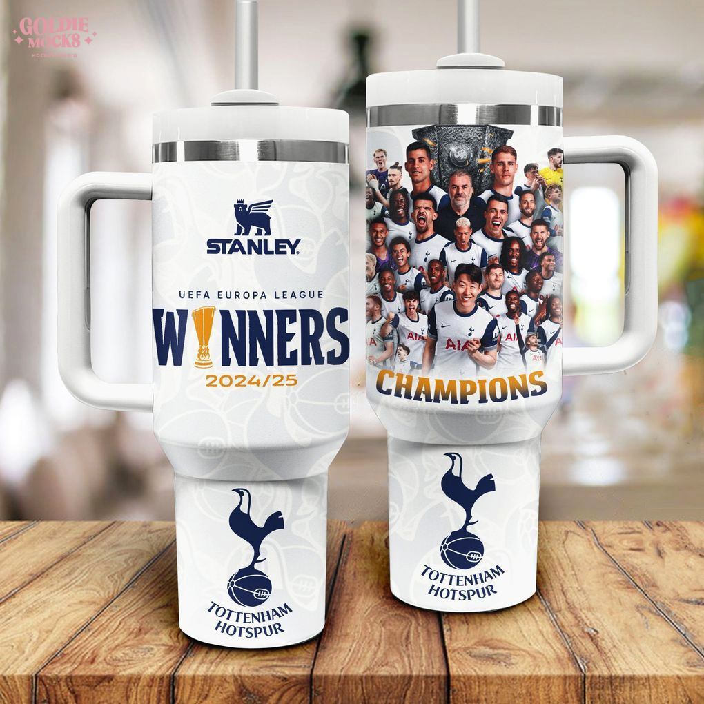 Tottenham Hotspur 2025 Winners UEFA Tumbler Tottenham Hotspur 2025 Winners UEFA Tumbler