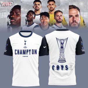 Tottenham Hotspur Europa League Champion 2025 T-Shirt