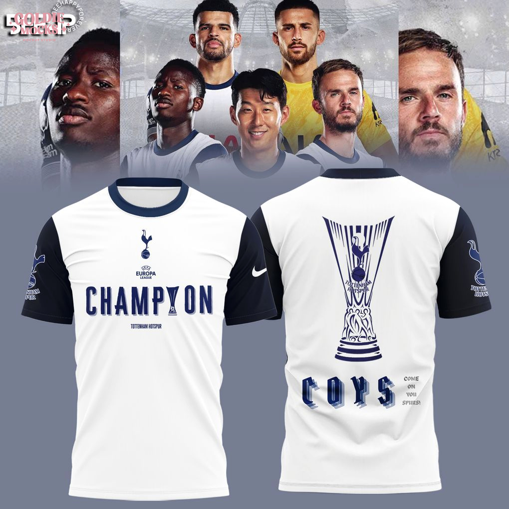 Tottenham Hotspur Europa League Champion 2025 T-Shirt Tottenham Hotspur Europa League Champion 2025 T-Shirt