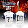 Manchester Utd Champions Europa League 2025 Red T-Shirt