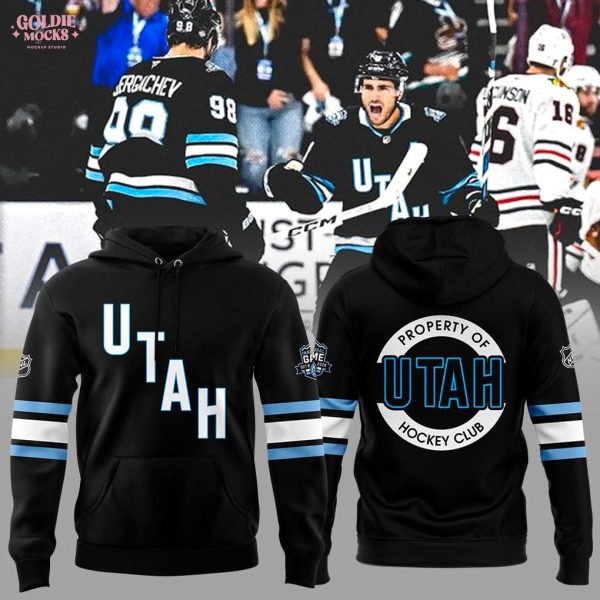 Utah Mammoth 2025 Limited Edition Black Hoodie