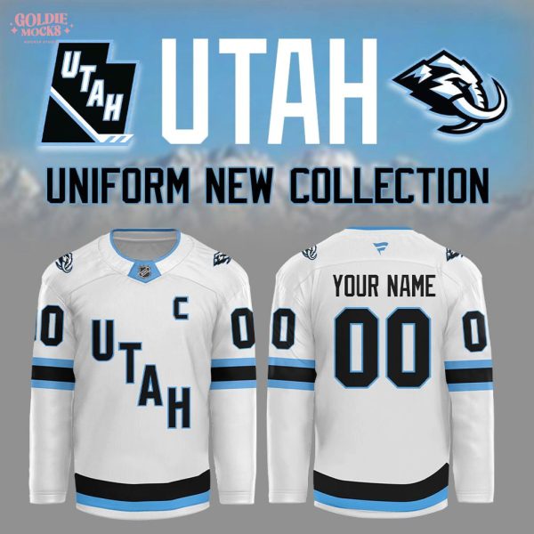Utah Mammoth Tusks Up 2025 New Collection White Special Hockey Jersey
