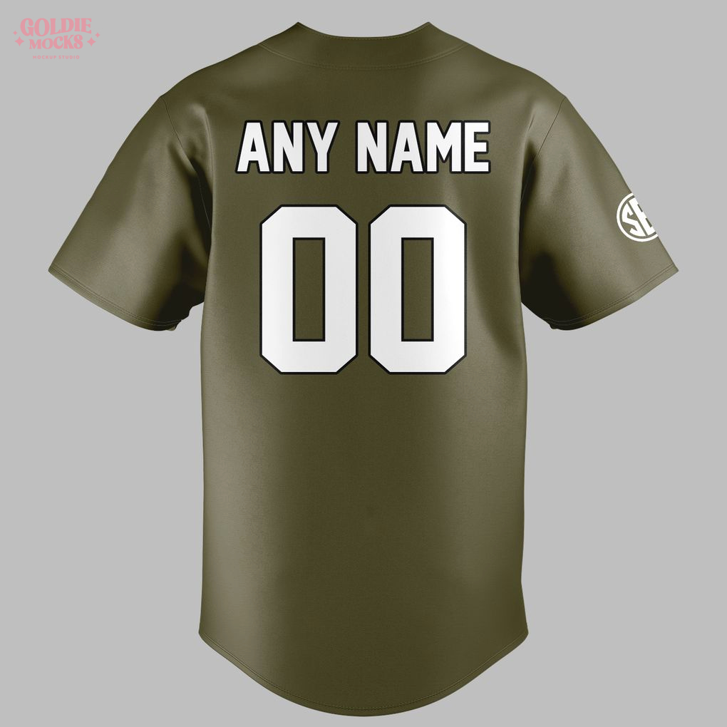 Vanderbilt Baseball Military Appreciation 2025 Special Jersey Vanderbilt Baseball Military Appreciation 2025 Special Jersey