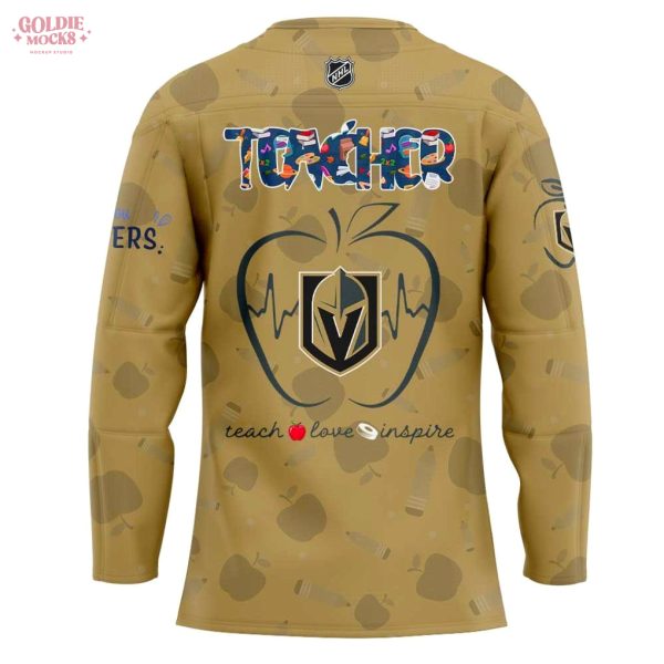 Vegas Golden Knights Teacher Appreciation Day 2025 Special Jersey