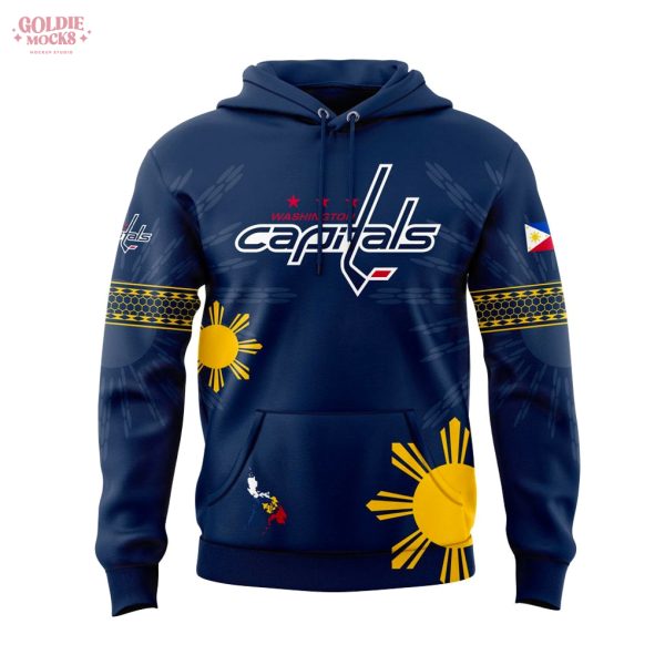 Washington Capitals Filipino Heritage Day 2025 Hoodie
