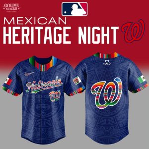 Washington Nationals Heritage Month 2025 Special Jersey