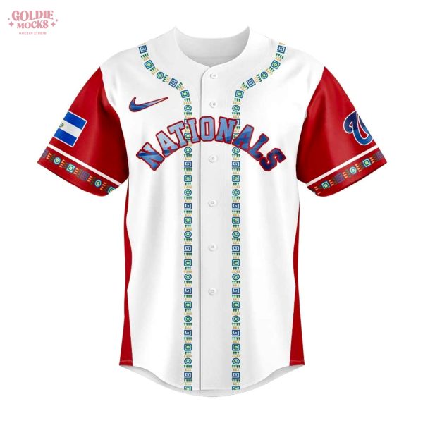 Washington Nationals Salvadoran Heritage Night 2025 Special Jersey