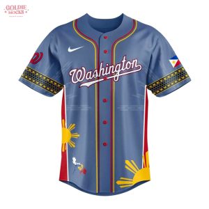 Washington Nationals x Filipino Heritage Night 2025 Special Jersey
