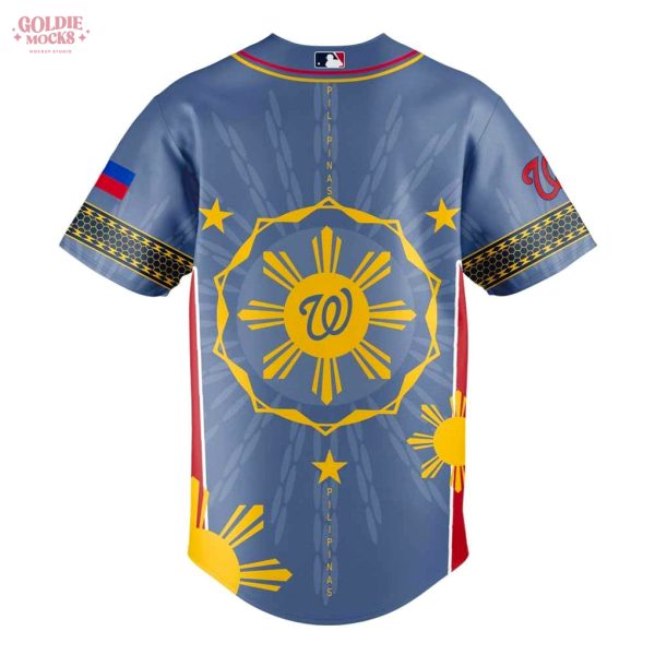 Washington Nationals x Filipino Heritage Night 2025 Special Jersey
