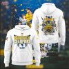 WVU Baseball Big 12 Champions 2025 Navy Teams Hoodie