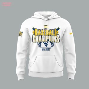 West Virginia Mountaineers Big 12 Champions Teams Hoodie
