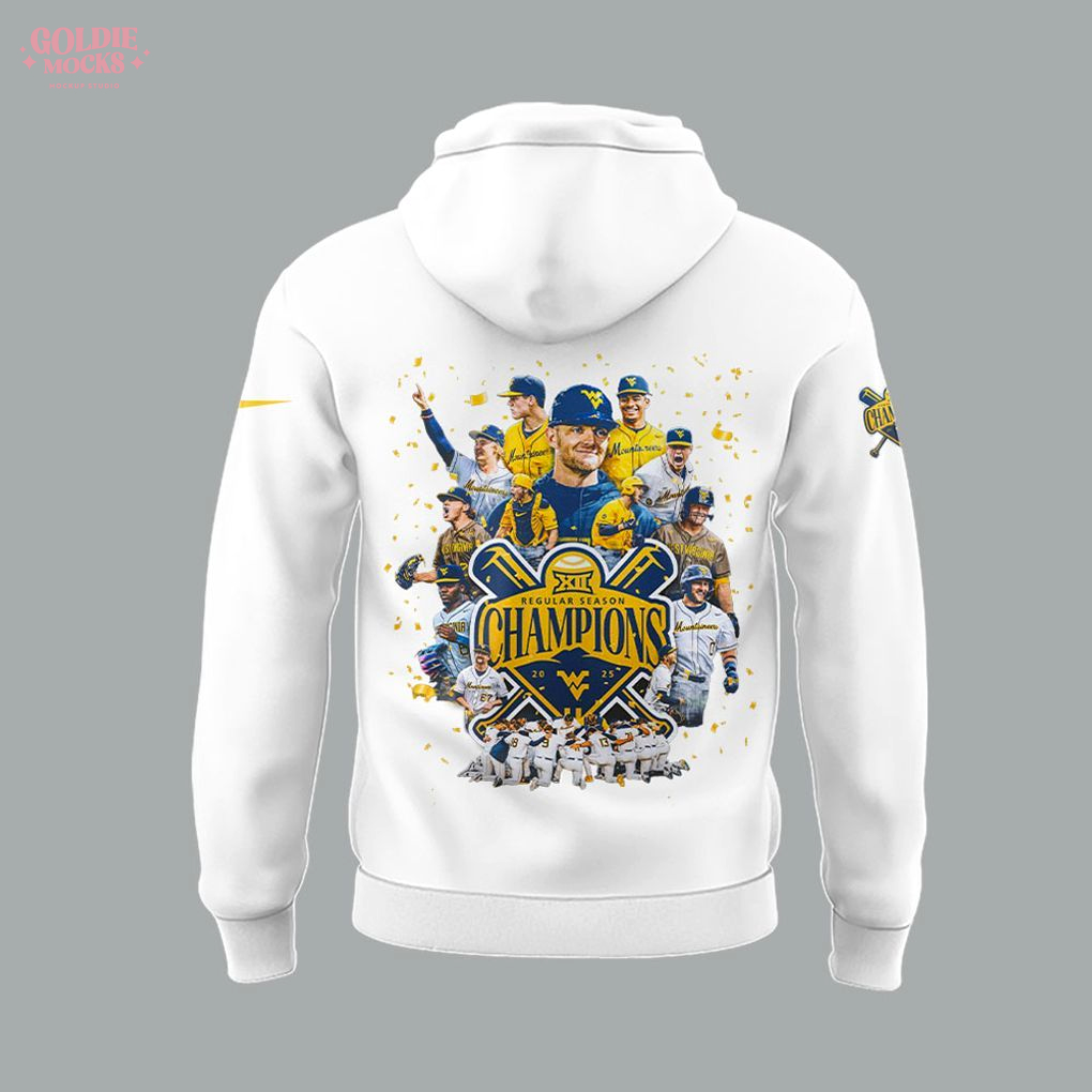 West Virginia Mountaineers Big 12 Champions Teams Hoodie West Virginia Mountaineers Big 12 Champions Teams Hoodie