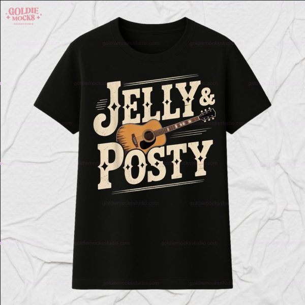 Western Jelly Roll Posty 2025 Tour T-Shirt