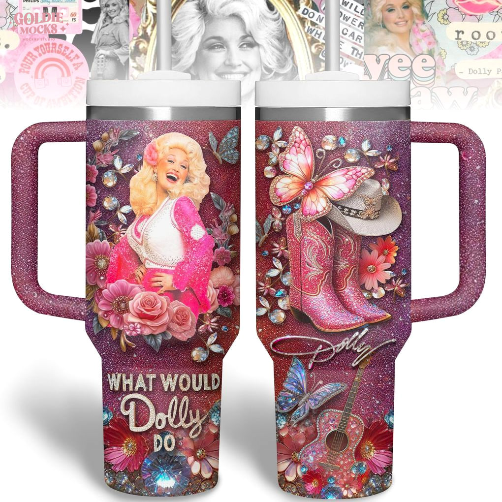 What Would Dolly Do Sig Signature Tumbler What Would Dolly Do Sig Signature Tumbler