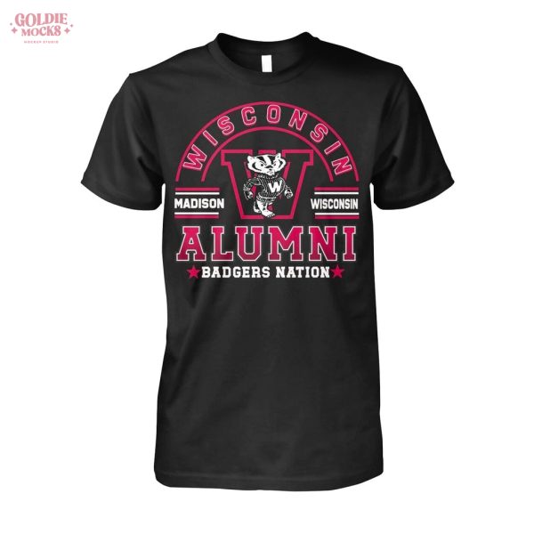 Wisconsin Badgers Alumni Nation 2025 T-Shirt