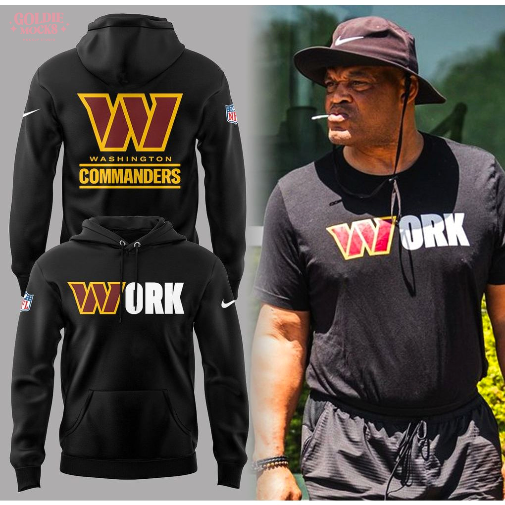 Work Washington Commanders New 2025 Special Hoodie Work Washington Commanders New 2025 Special Hoodie