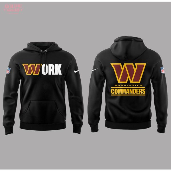 Work Washington Commanders New 2025 Special Hoodie