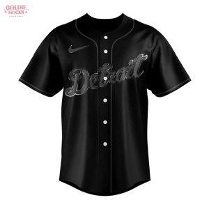 2025 Detroit Tigers Back In Black Jersey