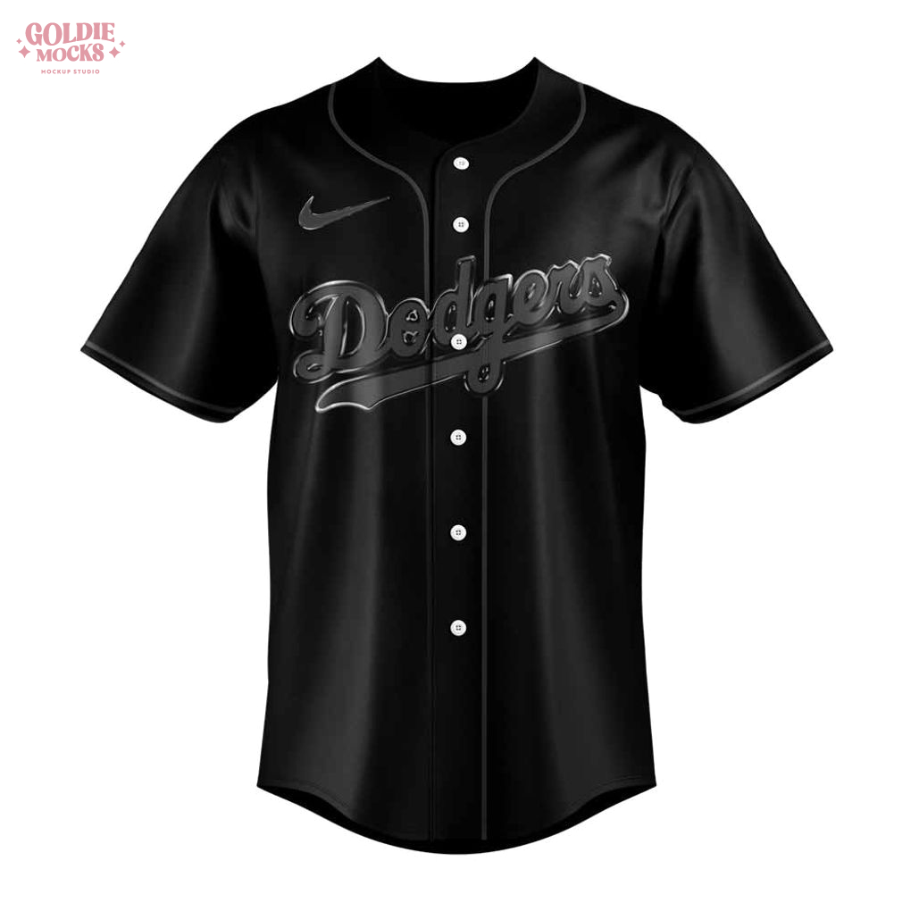 2025 Los Angeles Dodgers Back In Black Jersey 2025 Los Angeles Dodgers Back In Black Jersey
