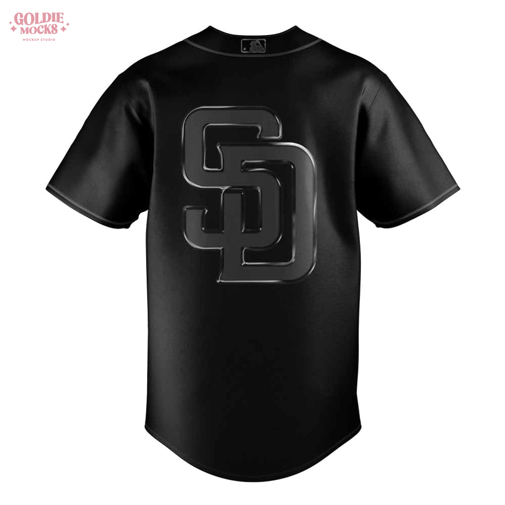 2025 San Diego Padres Back In Black Jersey 2025 San Diego Padres Back In Black Jersey