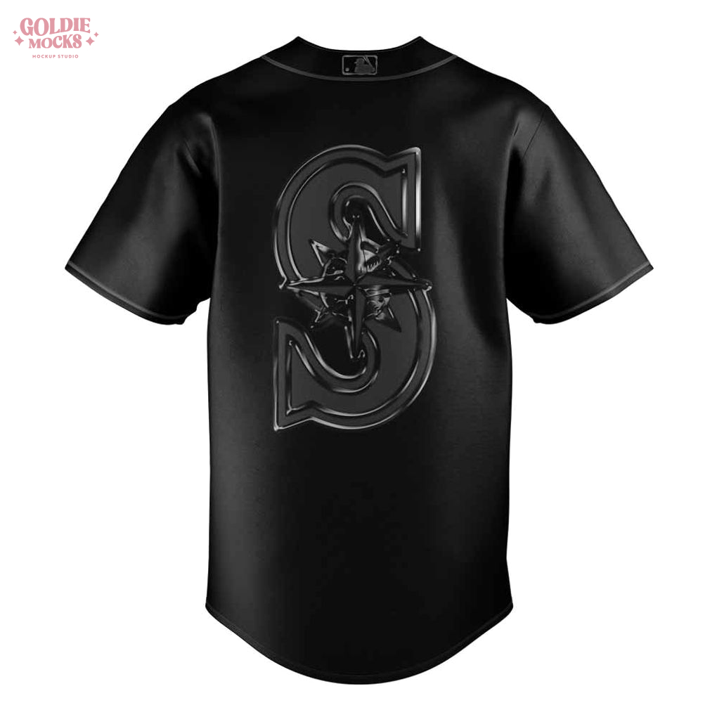 2025 Seattle Mariners Back In Black Jersey 2025 Seattle Mariners Back In Black Jersey