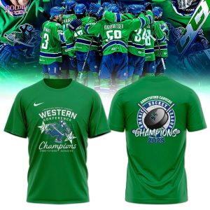Abbotsford Canucks 2025 Western Conference Champions For Fans Hoodie