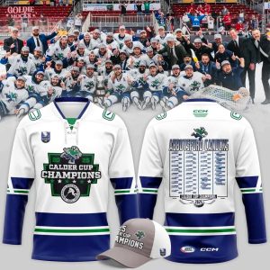 Abbotsford Canucks CALDER CUP CHAMPIONS 2025 Hockey Jersey
