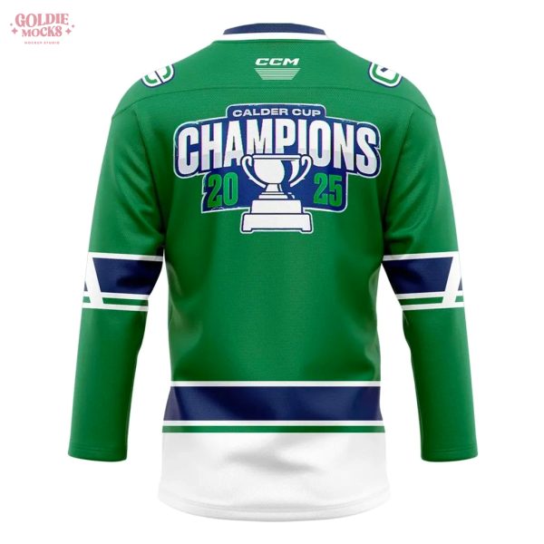 Abbotsford Canucks x Calder Cup Champions Hockey Jersey 2025