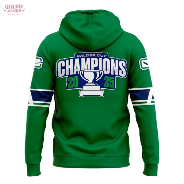 Abbotsford Canucks x Calder Cup Champions Hoodie 2025