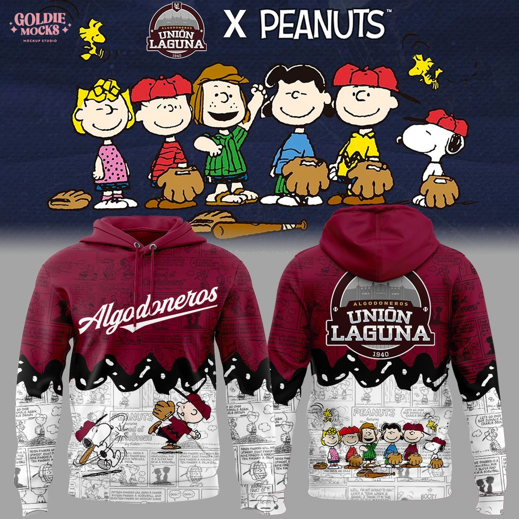 Algodoneros de Unión Laguna x Peanuts Hoodie Algodoneros de Unión Laguna x Peanuts Hoodie
