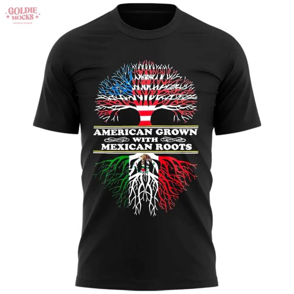 American Grow With Mexican Roots 2025 Shirt