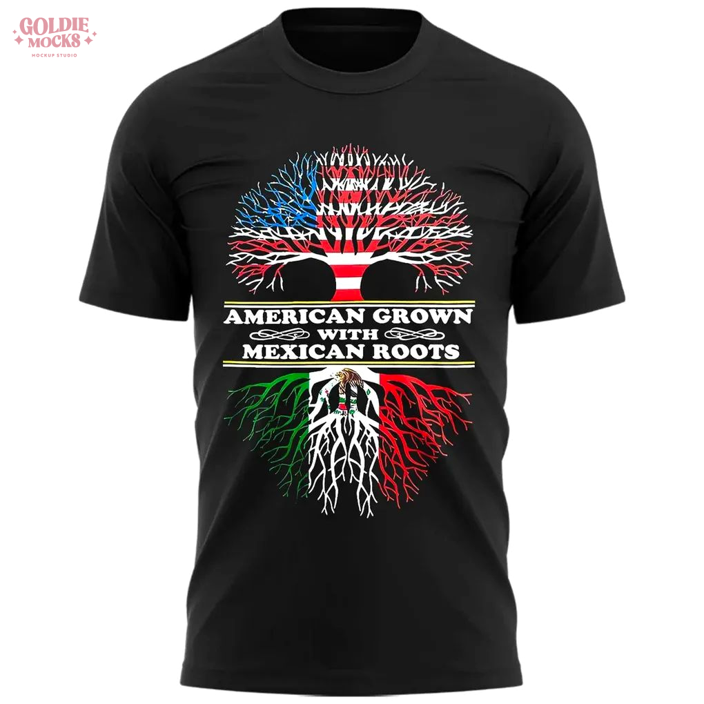 American Grow With Mexican Roots 2025 Shirt American Grow With Mexican Roots 2025 Shirt