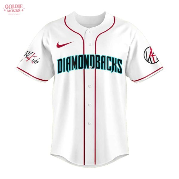 Arizona Diamondbacks x ATE Show Signature All 2025 White Jersey