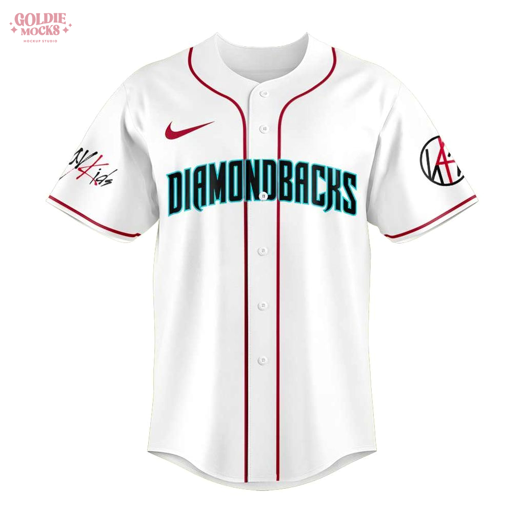 Arizona Diamondbacks x ATE Show Signature All 2025 White Jersey Arizona Diamondbacks x ATE Show Signature All 2025 White Jersey