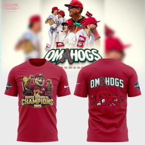 Arkansas Razorbacks 2025 Super Regional Champions For Fans T-Shirt