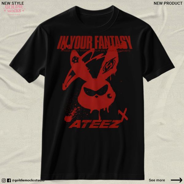 Ateez 2025 World Tour in Fantasy Special T-Shirt